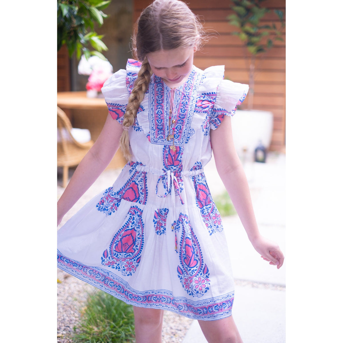 Alicia BELL girls embroidered retailer Dress